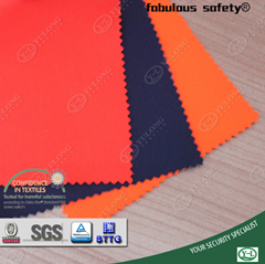 Modacrylic flame retardant fabric and workwear